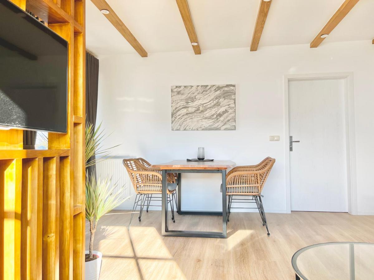 *Neu* Strandwohnung Mit Sauna 레리크 외부 사진