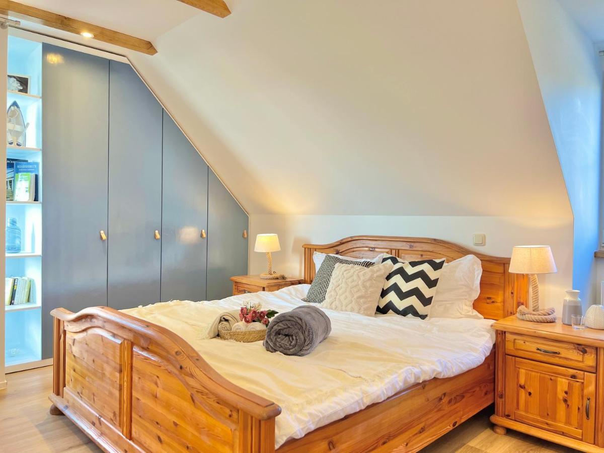 *Neu* Strandwohnung Mit Sauna 레리크 외부 사진