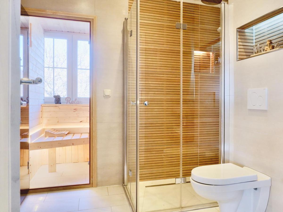 *Neu* Strandwohnung Mit Sauna 레리크 외부 사진