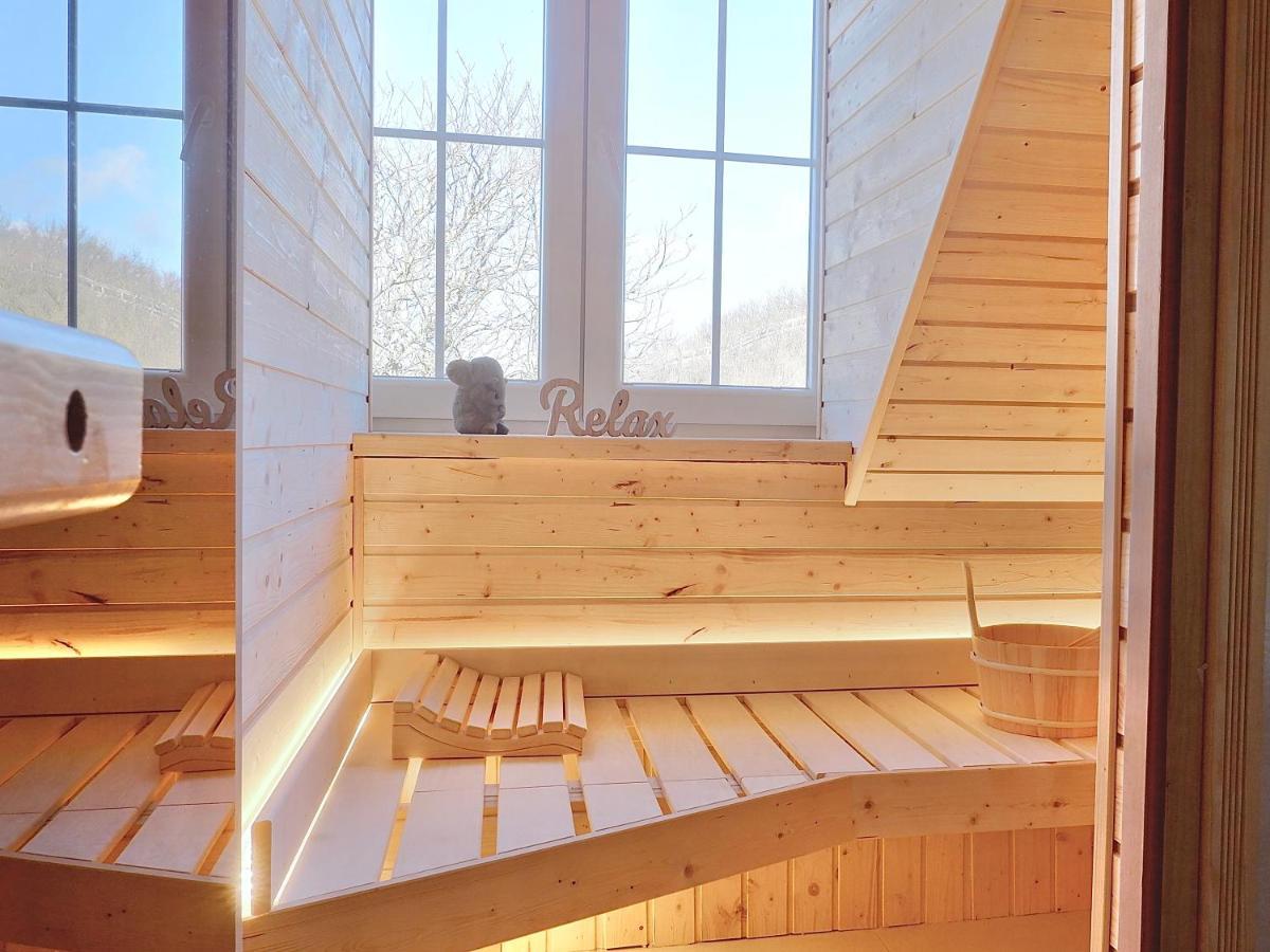 *Neu* Strandwohnung Mit Sauna 레리크 외부 사진